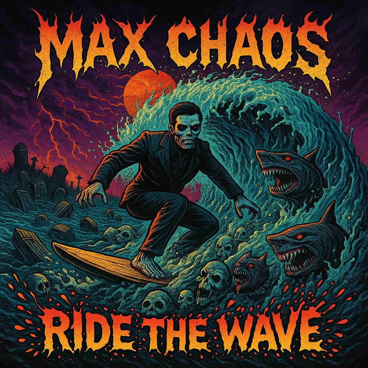 Max Chaos Summons a Nu-Metal Revival on “Ride The Wave”