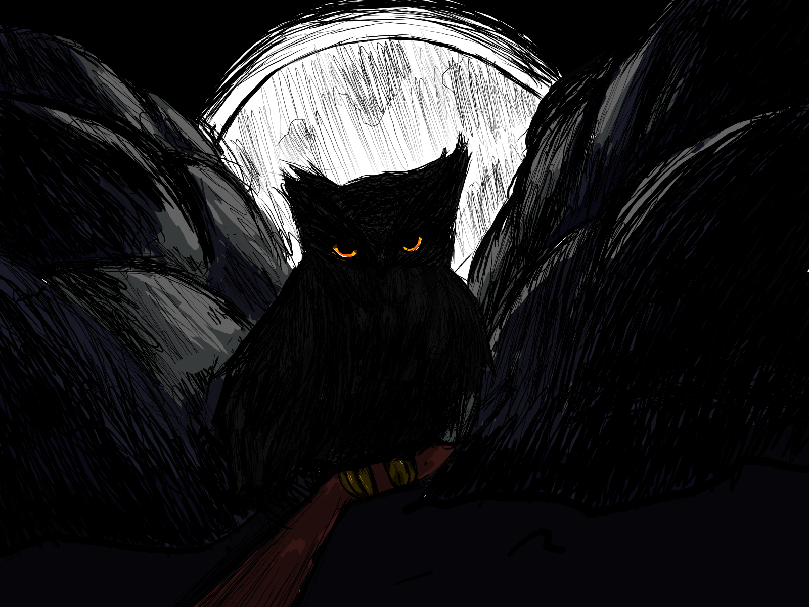 Kostini Mikado Opens His Black Owl World With Poise and Mystery